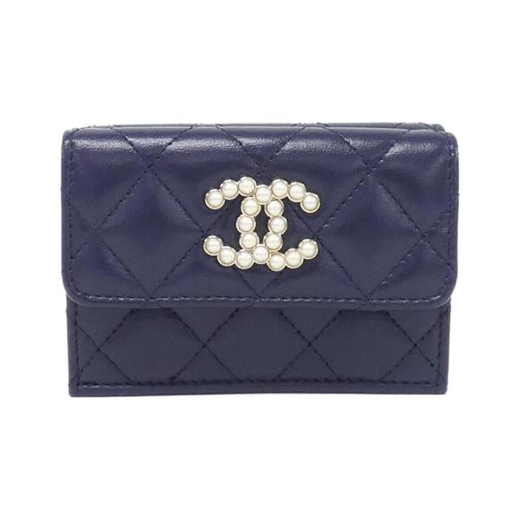 CHANEL Handbags - CHANEL Authentic Blue Wallet